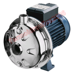 EBARA Single Impeller Centrifugal Electric Pump CDXm/A 90/10 1Hp 0,75kW 1x230V 50Hz AISI 304 Stainless Steel Temp Max 60°C