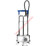 EBARA Submersible Electric Pump Loaded Water RIGHT75 0,75Hp 0,55kW 3x400V 50Hz 5 m Cable AISI 304 Stainless Steel 35 mm Solid Part Passage