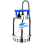 EBARA Submersible Electric Pump Clean Water OPTIMA M 0,33Hp 0,25kW 1x230V 50Hz 5 m Cable AISI 304 Stainless Steel 10 mm Solid Part Passage