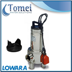 Elettropompa sommersa acque sporche DOMO7 0,55kW 230V Bicanale c/Galleggia Lowara