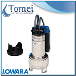 Pompe relevage eaux usees submersible DOMO7GT 0,55kW Flotteur magnetique Lowara