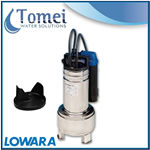 Elettropompa sommersa acque sporche DOMO7GT 0,55kW 230V Bicanale c/Magneti Lowara