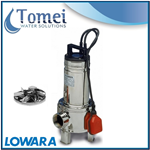 Elettropompa sommersa acque sporche DOMO10VX 0,75kW 230V Vortex c/Galleggi Lowara