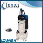 Abwasser Schmutzwasser Tauchpumpen DOMO10VXGT 0,75kW Vortex Magnetschalter Lowara