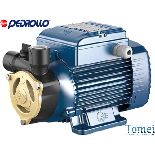 Clear Water Pump with peripheral industrial PQA70 Brass Impeller 0,55 kW  0,75 HP