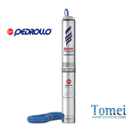 PEDROLLO 4BLOCKm2/18 30m Pompe de forage immergée 4" eau potable 1,1kW Monophasé