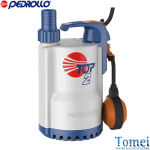 Pedrollo TOP Tauchmotorpumpen - für sauberes Wasser mit Schwimmerschalter TOP1 0,25kW 0,33HP 230V Einzelphase Kabel 5m