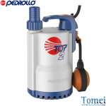 Pedrollo TOP Elettropompe sommergibili da DRENAGGIO per acque chiare con Galleggiante TOP1 0,25kW 0,33HP 220V Monofase con Cavo da 5m