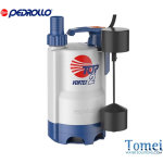 Pedrollo TOP-VORTEX Elettropompa sommergibile per acque sporche con Galleggiante Magnetico TOP 3-VORTEX GM 0,55kW 0,75HP Monofase 220V Cavo 5m