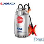 Pedrollo RX Submersible DRAINAGE pumps for clear water RX 3 0,55kW 0,75HP Three-phase Cable 5m