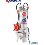 Pedrollo VX-ST VORTEX Tauchmotorpumpen aus Edelstahl VX15/35-ST 1,1kW 1,5HP Drei Phasen Kable 10m