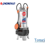 Pedrollo BC "DOUBLE-CHANNEL" Submersible pumps for sewage water BCm10/50 0,75kW 1HP Mono-phase Cable 5m