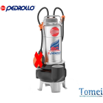 Pedrollo BC "BICANALE" Elettropompe sommergibili per acque luride BC15/50 1,1kW 1,5HP Trifase Cavo 10m