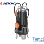 Pedrollo MC /45 BICANALE Elettropompa sommergibile per acque luride MCm 10/45 con galleggiante 0,75kW 1Hp Monofase 220V Corpo Ghisa Girante BICANALE Acciao Inox AISI 304 Cavo da 10m