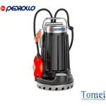 Pedrollo DC Submersible drainage pump for clear water DC 10  0,75kW 1Hp Three-phase 400V Cast Iron Pump body Technopolymer Impeller Cable 10m