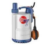 Pedrollo TOP 3 LA pour Liquides agressifs Pompe d'évacuation 0,55kW Automatique avec flotteur lavage industriel MONOPHASE