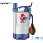 Pedrollo TOP-VORTEX Submersible pump for dirty water with Float Switch TOP 2-VORTEX 0,37kW 0,5HP Mono-phase 230V Cable 5m