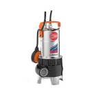 Pedrollo ZX1 VORTEX Submersible pump ZXm 1B/40 with Float Switch 0,5kW 0,7Hp Mono-phase 230V Cast Iron Pump body VORTEX Technopolymer Impeller Cable 5m